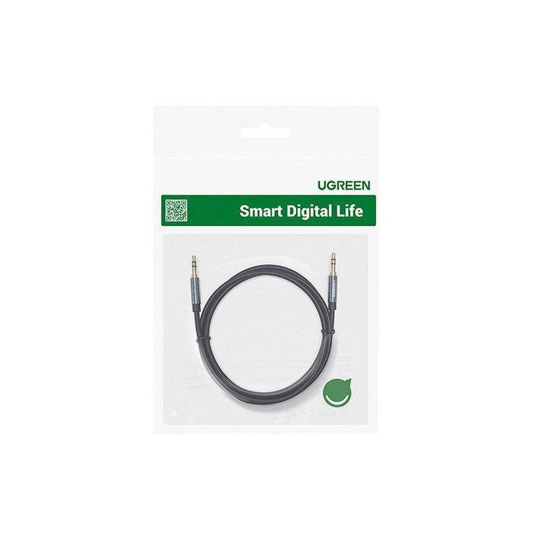 Ugreen Audiokabel 2 x Miniklinke 3,5 mm 2 m schwarz (50363 AV112)