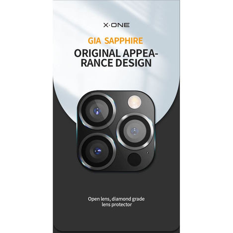 Szkło szafirowe X-ONE na obiektyw aparatu Camera Armor Pro - do iPhone 13/13 mini