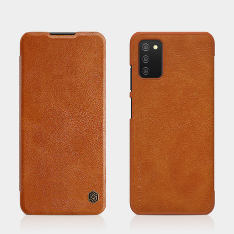 Nillkin Qin original leather case cover for Samsung Galaxy A03s black