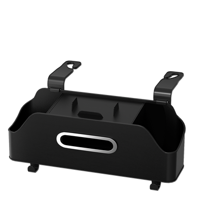 Organizer samochodowy na fotele przednie z przegródkami OXFORD czarny