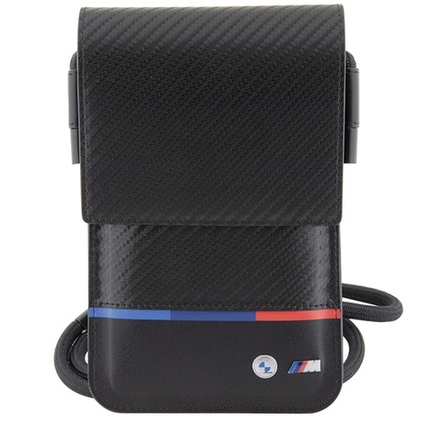 Torebka BMW Carbon Tricolor Line (BMOWBPUCARTCBK) czarne