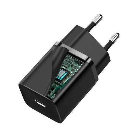 ŁAD SIEC BASEUS SUPER SI QC 1C 30W CZARNA/BLACK