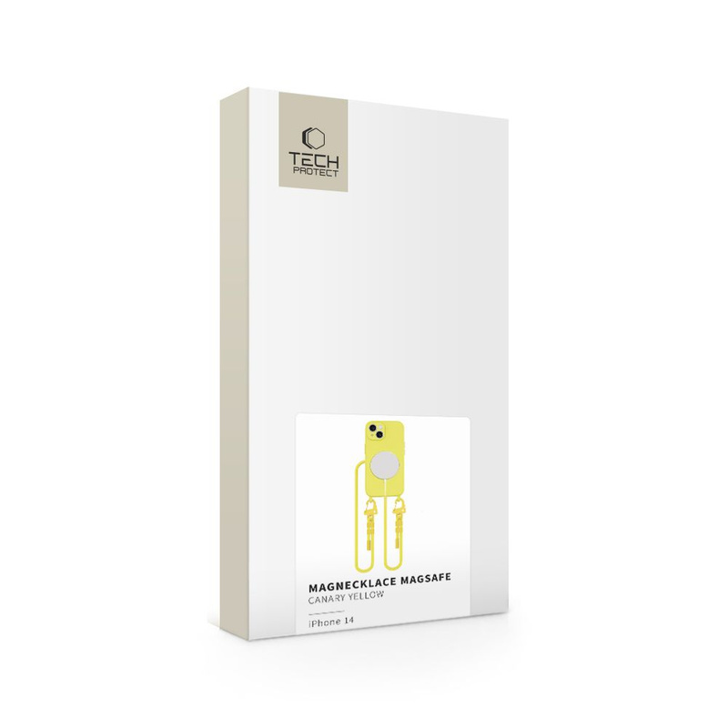 TECH-PROTECT MAGNECKLACE MAGSAFE IPHONE 14 CANARY YELLOW