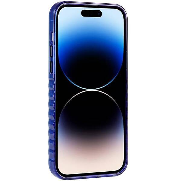 Audi IML MagSafe Case iPhone 14 Pro 6.1" niebieski/navy blue hardcase AU-IMLMIP14P-A6/D3-BE