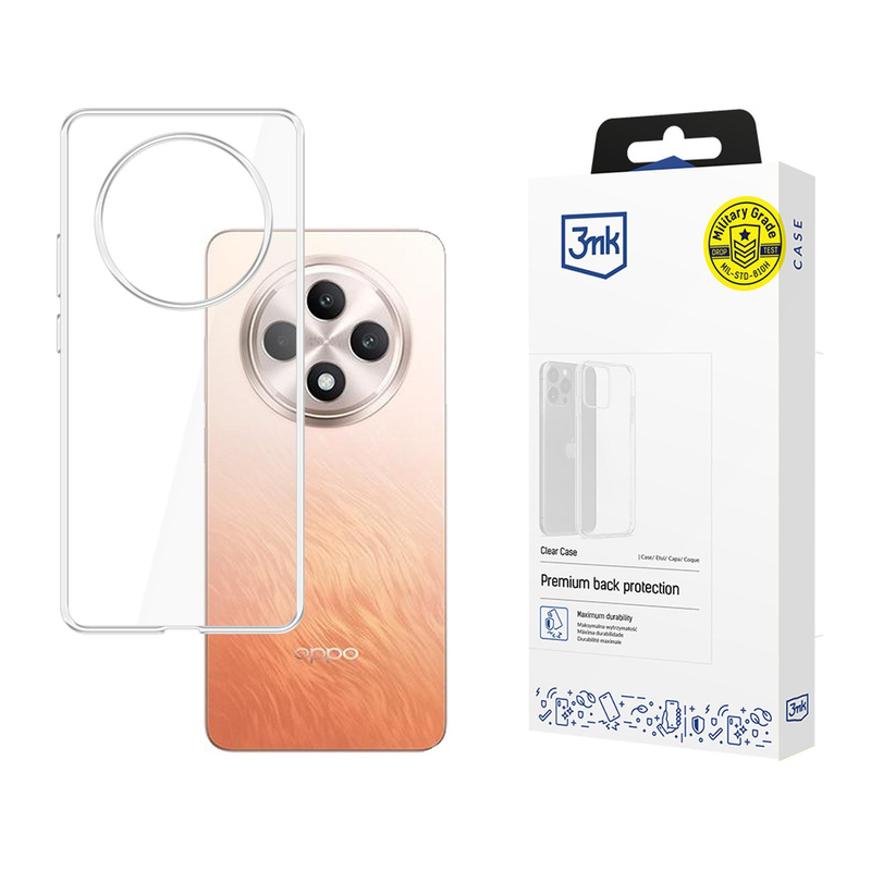 3MK Clear Case Oppo Reno 12 F