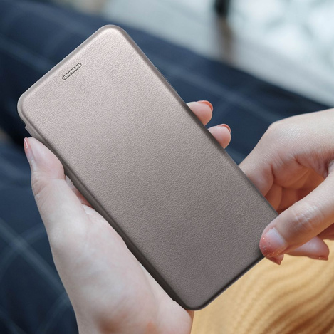 Kabura ELEGANCE Book do SAMSUNG S25 Plus stalowy