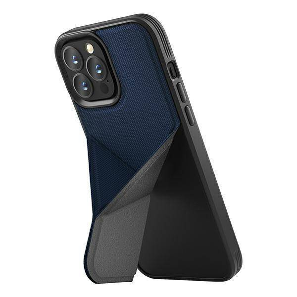 Uniq Hülle Transforma iPhone 14 Pro 6,1" Magclick Charging blau/elektrisches Blau
