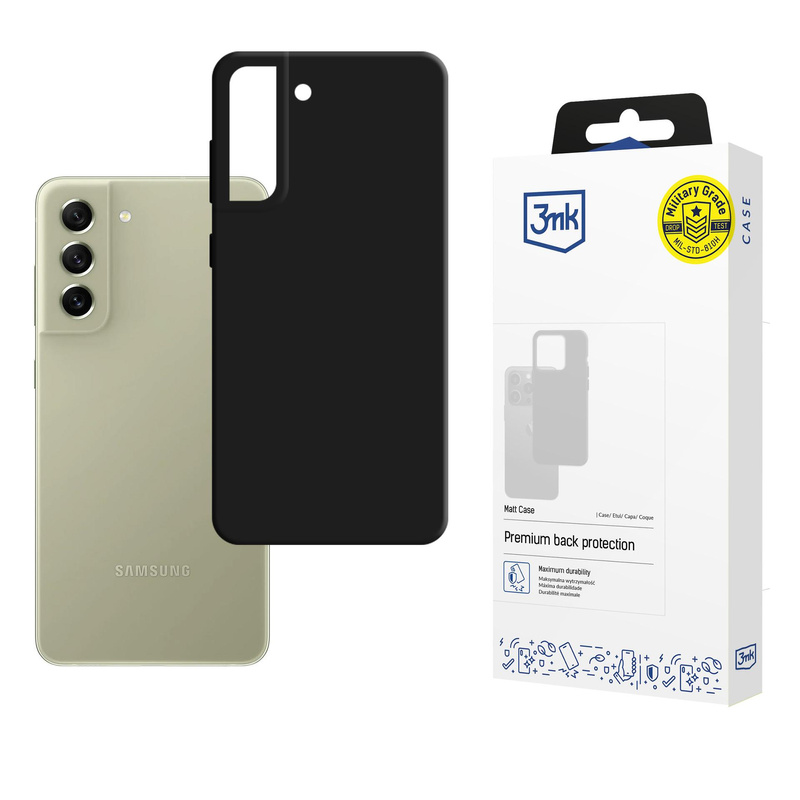 Samsung Galaxy S21 FE 5G - 3mk Matt Case black