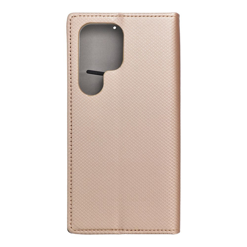 Kabura SMART CASE Book do SAMSUNG S25 Ultra złoty