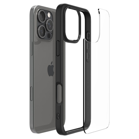 Spigen Ultra Hybrid iPhone 16 Pro Max matte black/czarny ACS07996