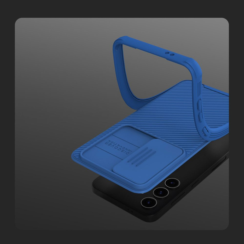 Etui Nillkin CamShield Pro pancerne z osłona na aparat do Samsung Galaxy S24+ - czarne
