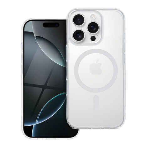 Drop Glue Colorful Ring Mag Cover kompatybilny z MagSafe pasuje do IPHONE 17 biały