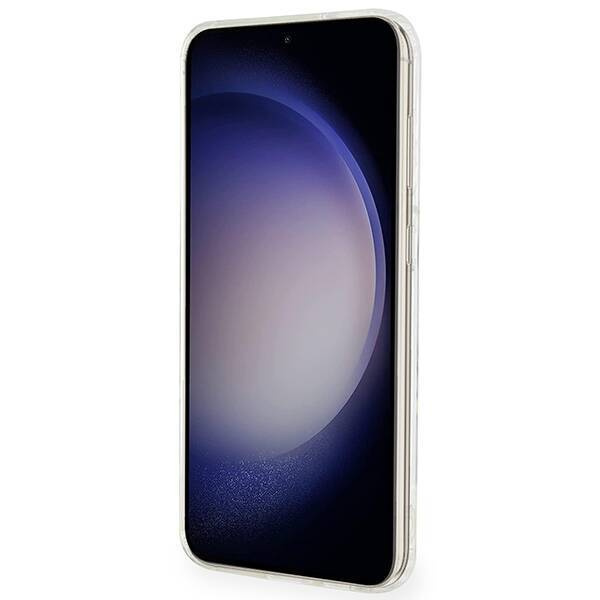 Karl Lagerfeld IML Ikonik MagSafe Hülle für Samsung Galaxy S23+ – transparent