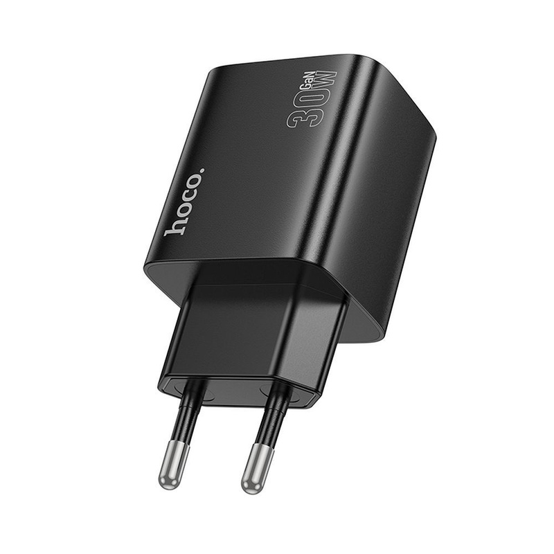 Ładowarka sieciowa do telefonu Hoco 2 x USB C + 2 x USB A QC3.0 PD 3A 30W N56 czarna