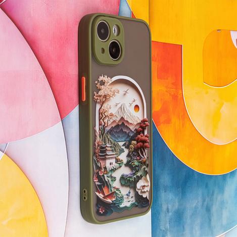 Nakładka Ultra Trendy do Samsung Galaxy A25 5G (global) Travel zielona