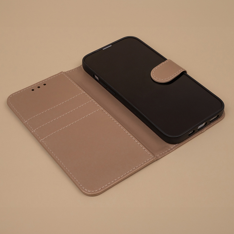 Etui Smart Classic do iPhone 16 6,1" złote