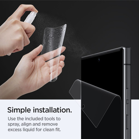 Spigen NEO FLEX 2-PACK GALAXY S23 ULTRA CLEAR HYDROGEL FILM