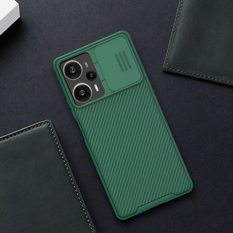 Xiaomi Redmi Note 12 Turbo / Xiaomi Poco F5 Armor Case with Camera Cover Nillkin CamShield Pro Case - Black