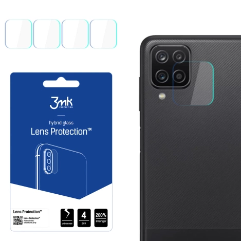3MK Lens Protect Sam A125 A12 Ochrona na obiektyw aparatu 4szt