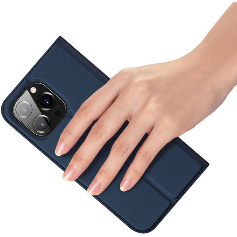 Dux Ducis Skin Pro Wallet Case für iPhone 15 Pro – Blau