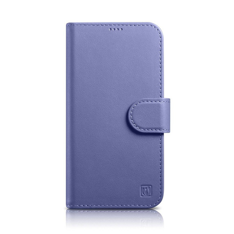 iCarer Wallet Case 2in1 iPhone 14 Pro Flip Leather Cover Anti-RFID Light Violet (WMI14220726-LP)