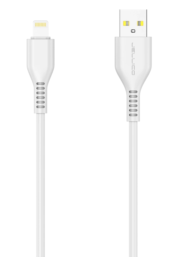 JELLICO kabel KDS-32 Lightning USB 3.1A 2M Biały
