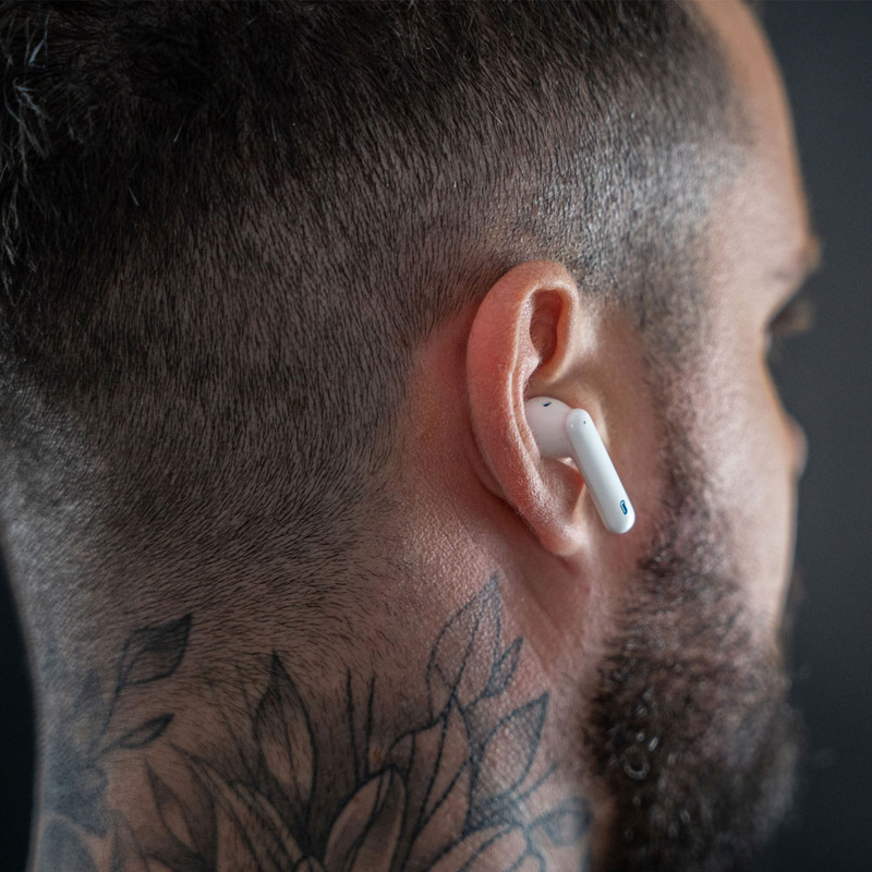 3MK Hardy LifePods Pro słuchawki bezprzewodowe Bluetooth 5.3 ANC białe/white