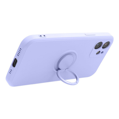 Futerał SILICONE RING do IPHONE 16 fioletowy