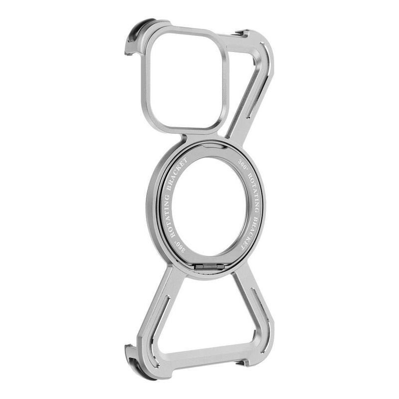 Futerał TITANIUM Escort do IPHONE 15 PRO MAX srebrny