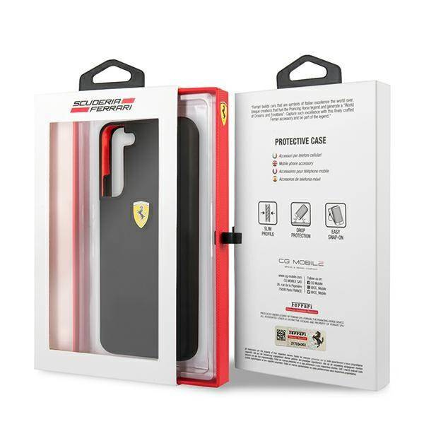 Ferrari FESIHCS22MBK S22 + S906 schwarz / schwarzes Hardcase On Track Silicone
