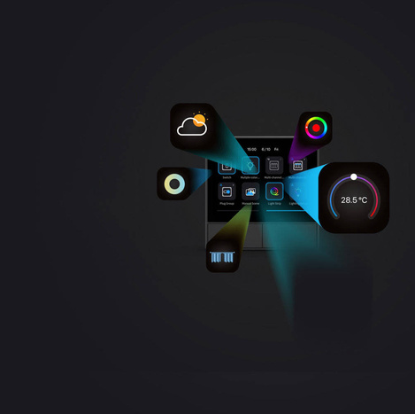 Sonoff Multifunctional Control Center Wi-Fi Bluetooth Switch Wall (NSPanel)