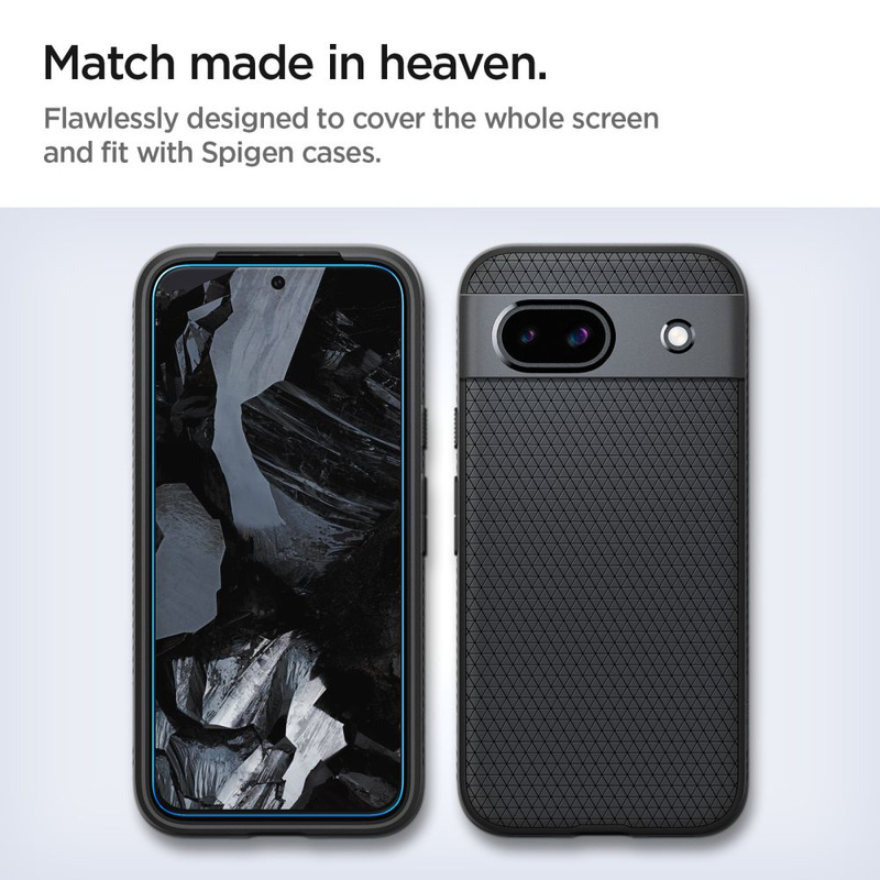 Szkło hartowane Spigen ALM Glas.tR na Google Pixel 8A - 2 szt.
