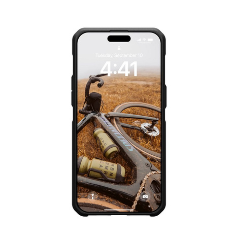 UAG Metropolis LT MagSafe case for iPhone 15 Pro Max - black kevlar