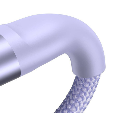Baseus Flash Series II USB Typ C / USB Typ A Kabel - USB Typ C / Lightning / Micro USB 100 W 1,5 m lila (CASS030205)