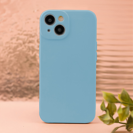 Nakładka Silicon do iPhone 16 Plus 6,7&quot; błękitna