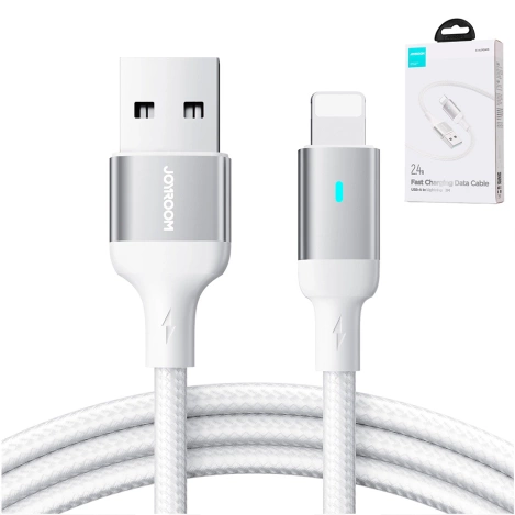 Joyroom USB - Lightning 2.4A A10 Series cable 3 m white (S-UL012A10)