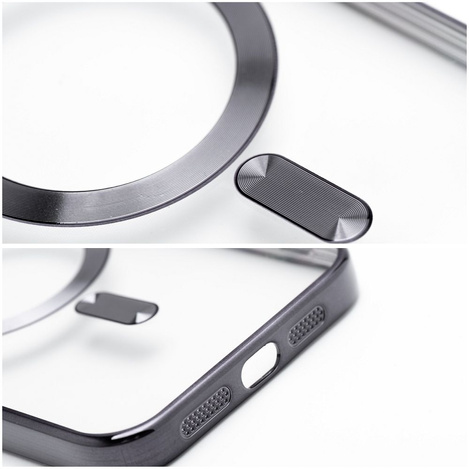 Futerał Electro Mag Cover kompatybilny z MagSafe do SAMSUNG S24 ULTRA czarny