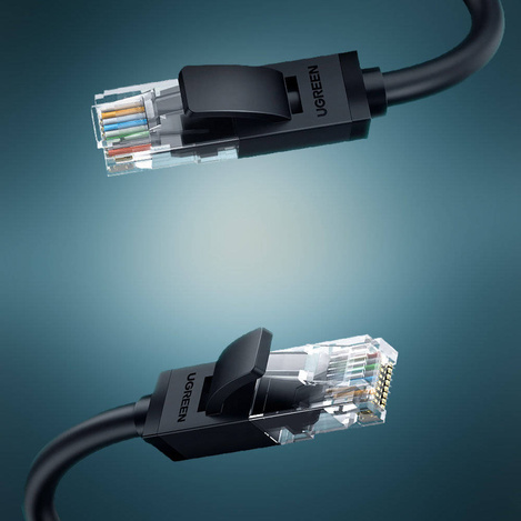 Ugreen Flat LAN Ethernet Cat. 6 3m schwarz (NW102)