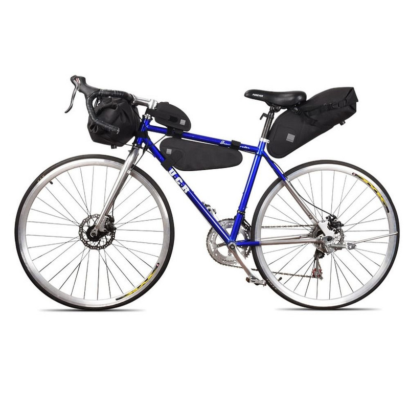 Torba rowerowa na ramę rowerową z zamkiem 0,3L  SAHOO 122035.