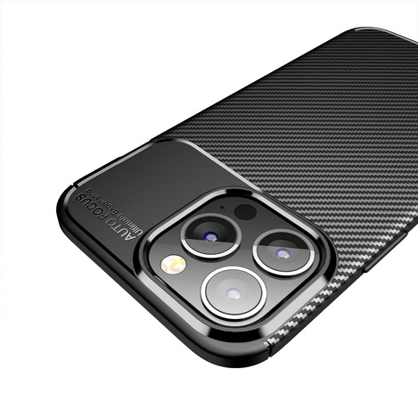Futerał CARBON PREMIUM do IPHONE 14 Pro czarny