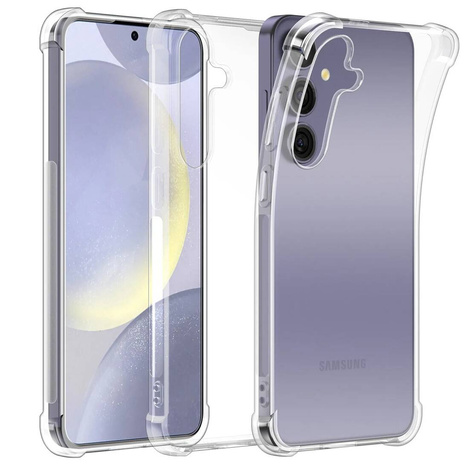 Etui Anti Shock 1,5 mm do Samsung S24 FE transparentny