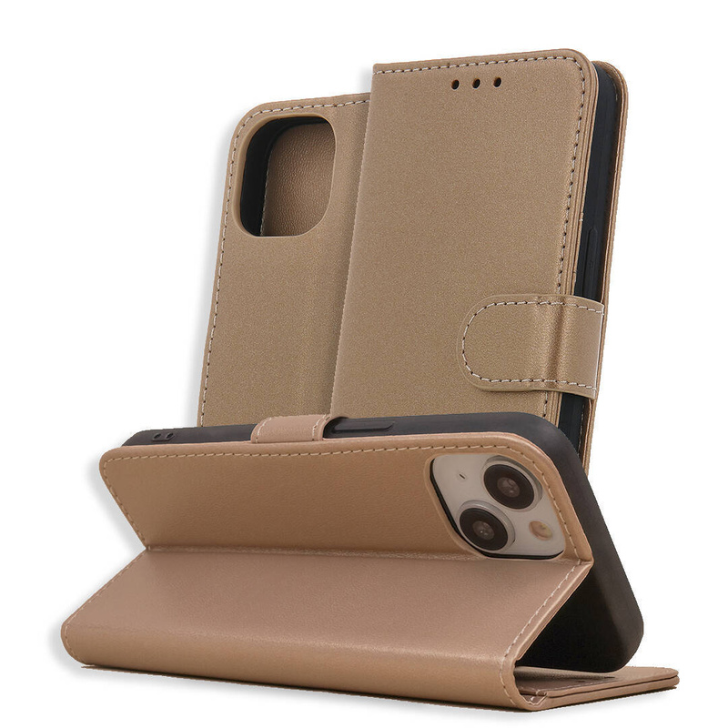 Etui Smart Classic do Samsung A71 złote