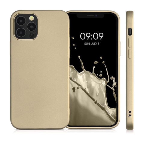 Futerał METALLIC do IPHONE 15 złoty