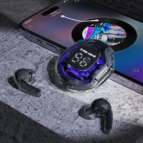 Acefast T8 Bluetooth TWS kabellose Kopfhörer schwarz