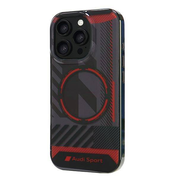 Audi nakładka IML Sport MagSafe do iPhone 16 Pro Max 6.9" czarna