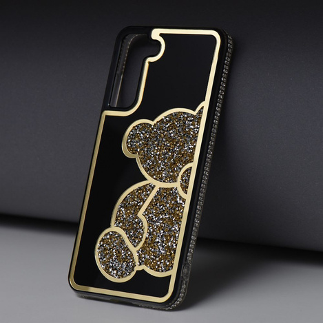 Futerał TEDDY BEAR do SAMSUNG A15 4G / A15 5G złoty