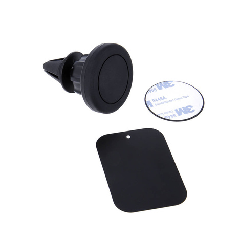 Maxlife uchwyt samochodowy do kratki MXCH-12 magnetyczny czarny