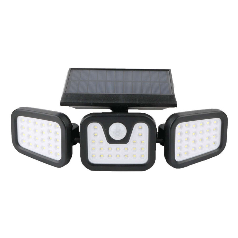 Lampa solarna LED SUNARI FLS-03 74*SMD PIR 8W 600lm 6000K 2400mAh Li-Ion Forever Light
