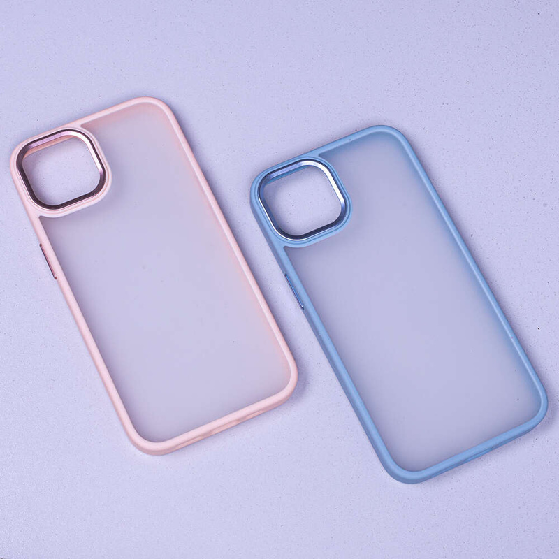 Nakładka Satin Matt do iPhone 15 Plus 6,7" niebieska