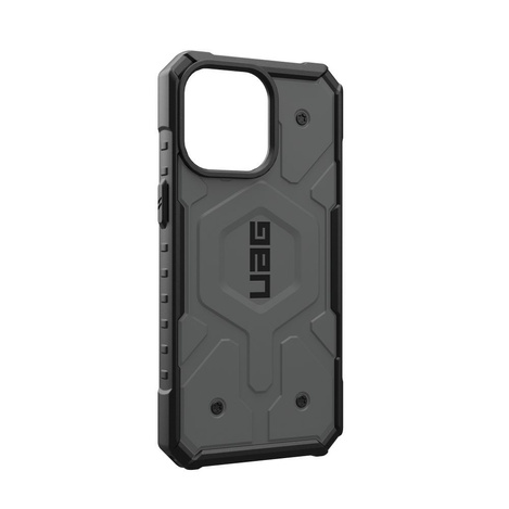 UAG Pathfinder Magsafe - Schutzhülle für iPhone 15 Pro Max (Silber)